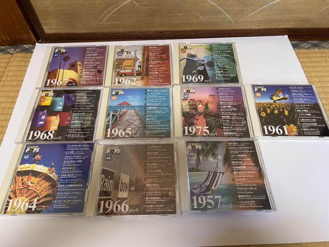 ゴールデン　ポップス　　まとめて60タイトル