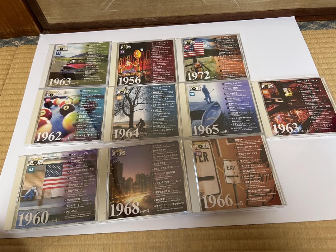 ゴールデン　ポップス　　まとめて60タイトル