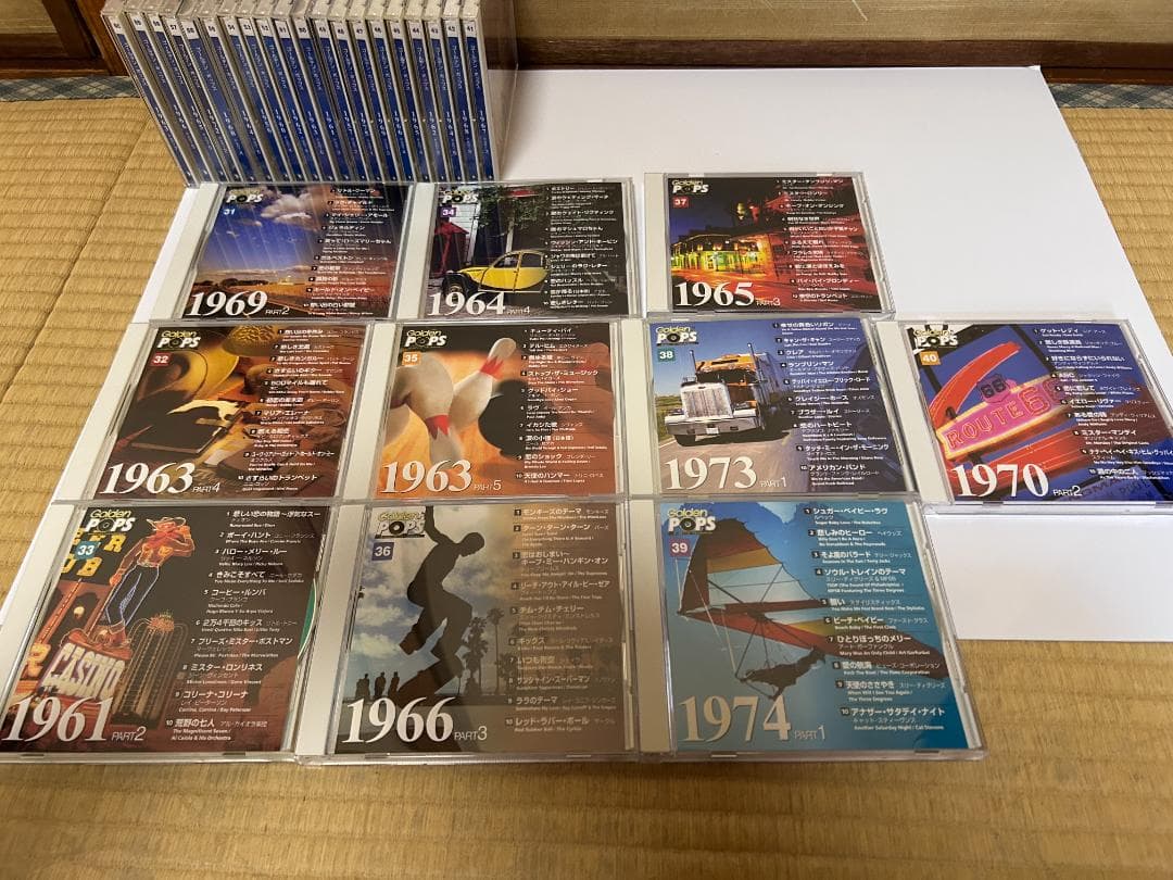 ゴールデン　ポップス　　まとめて60タイトル
