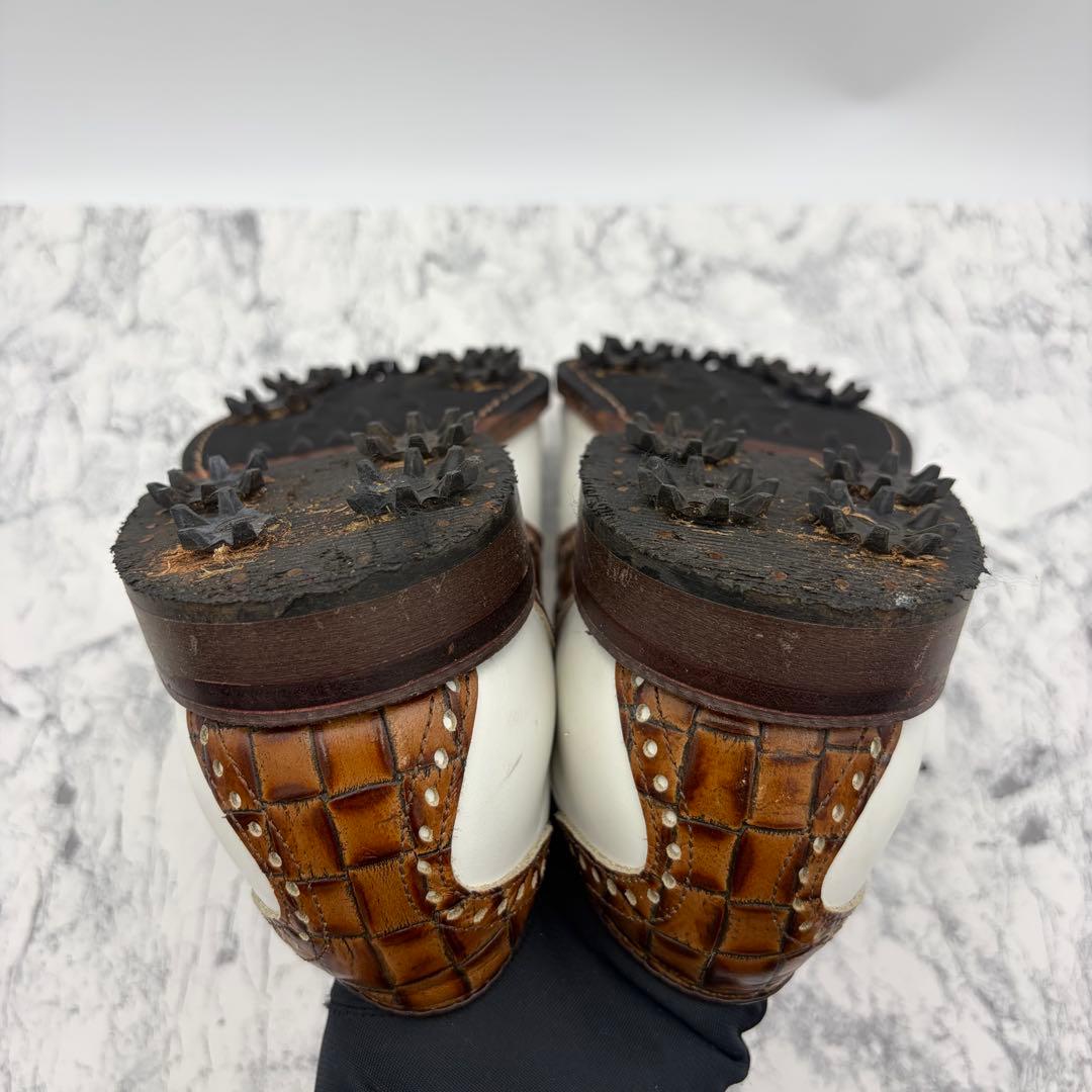 美品✨フットジョイ クラシック ドライ ゴルフシューズ 本革 25cm USA製