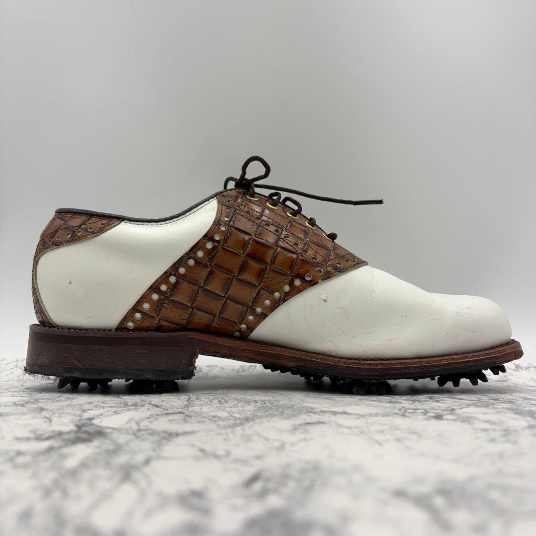 美品✨フットジョイ クラシック ドライ ゴルフシューズ 本革 25cm USA製