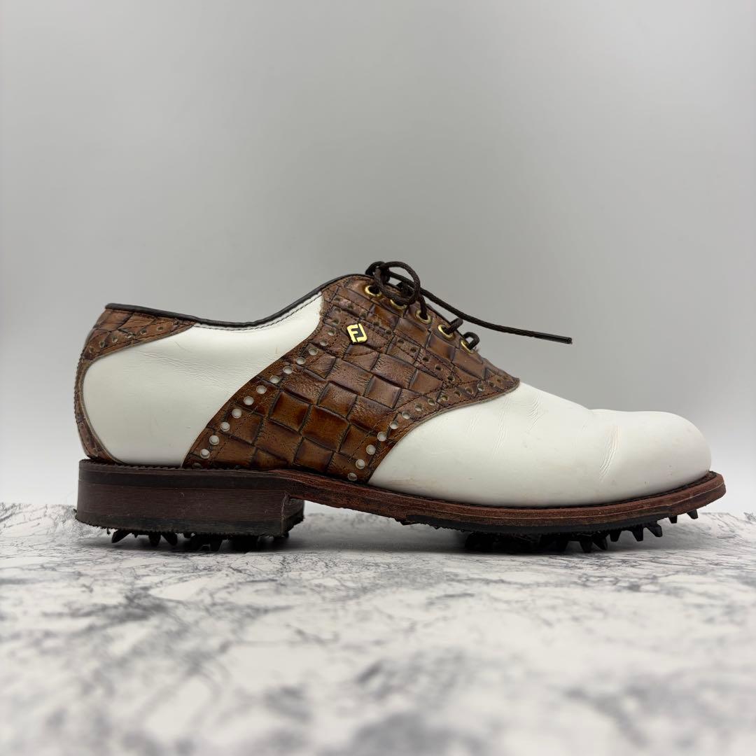 美品✨フットジョイ クラシック ドライ ゴルフシューズ 本革 25cm USA製