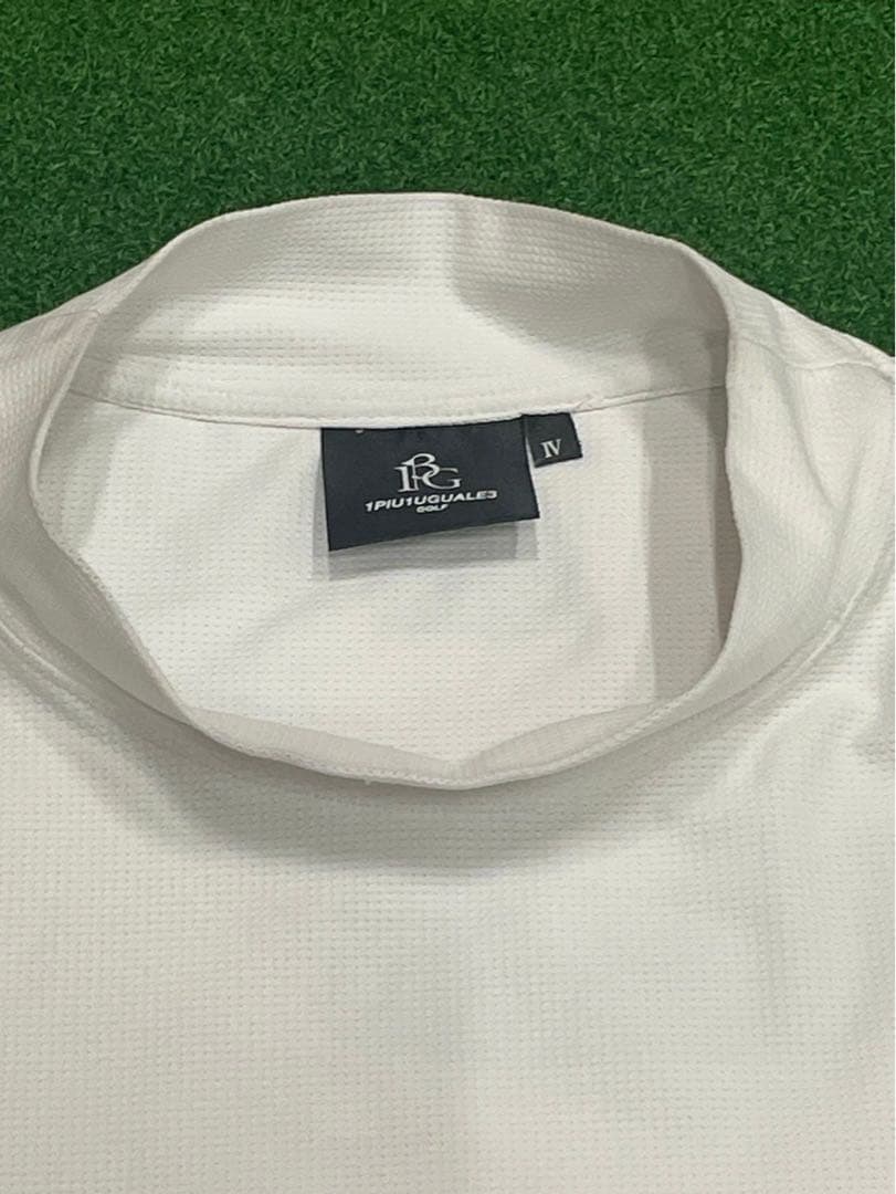 1piu1uguale3 ウノピュウ　ゴルフ　ポロシャツ　半袖　サイズ4