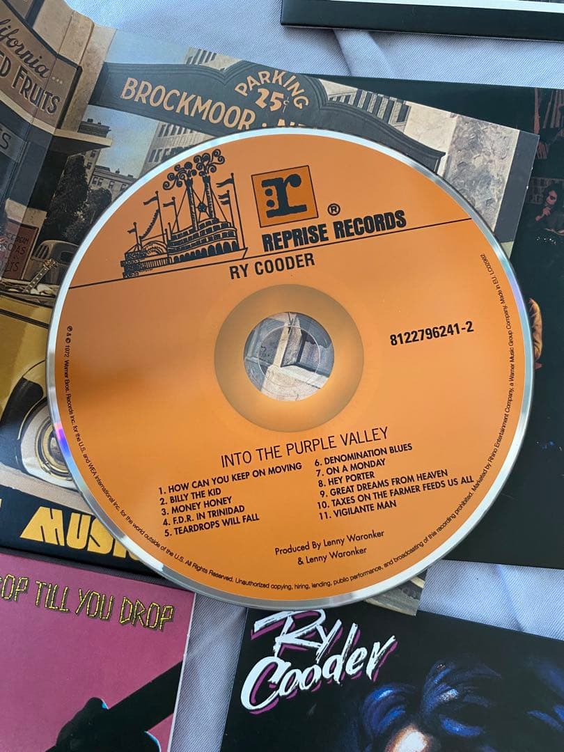 ライクーダー1970-1987 CD11枚BOX Ry Cooder