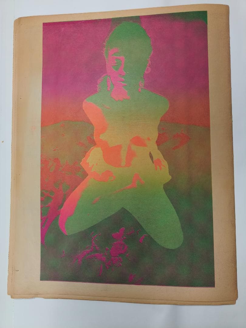 oracle オラクル1967年　ヒッピー　サイケ　アングラ　新聞紙