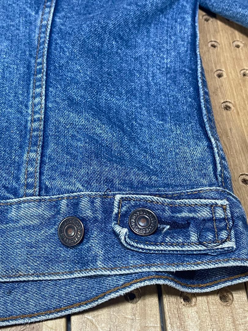 Levi's Gジャン 米国製70506-0214 サイズ42R 刻印725
