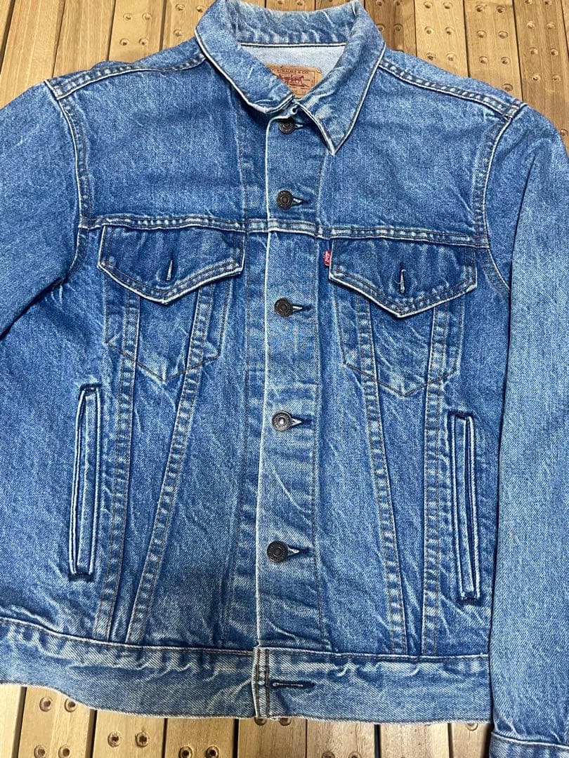 Levi's Gジャン 米国製70506-0214 サイズ42R 刻印725