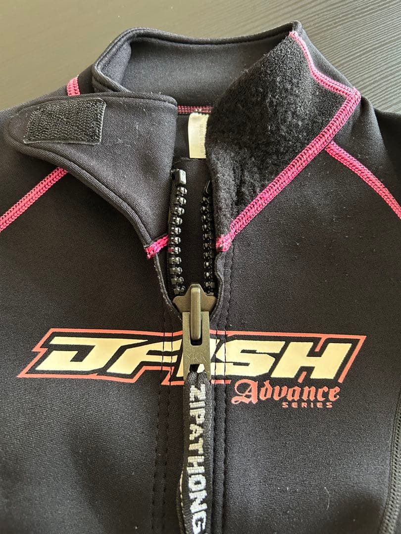 DFISH フルドライスーツ ブラック ピンク