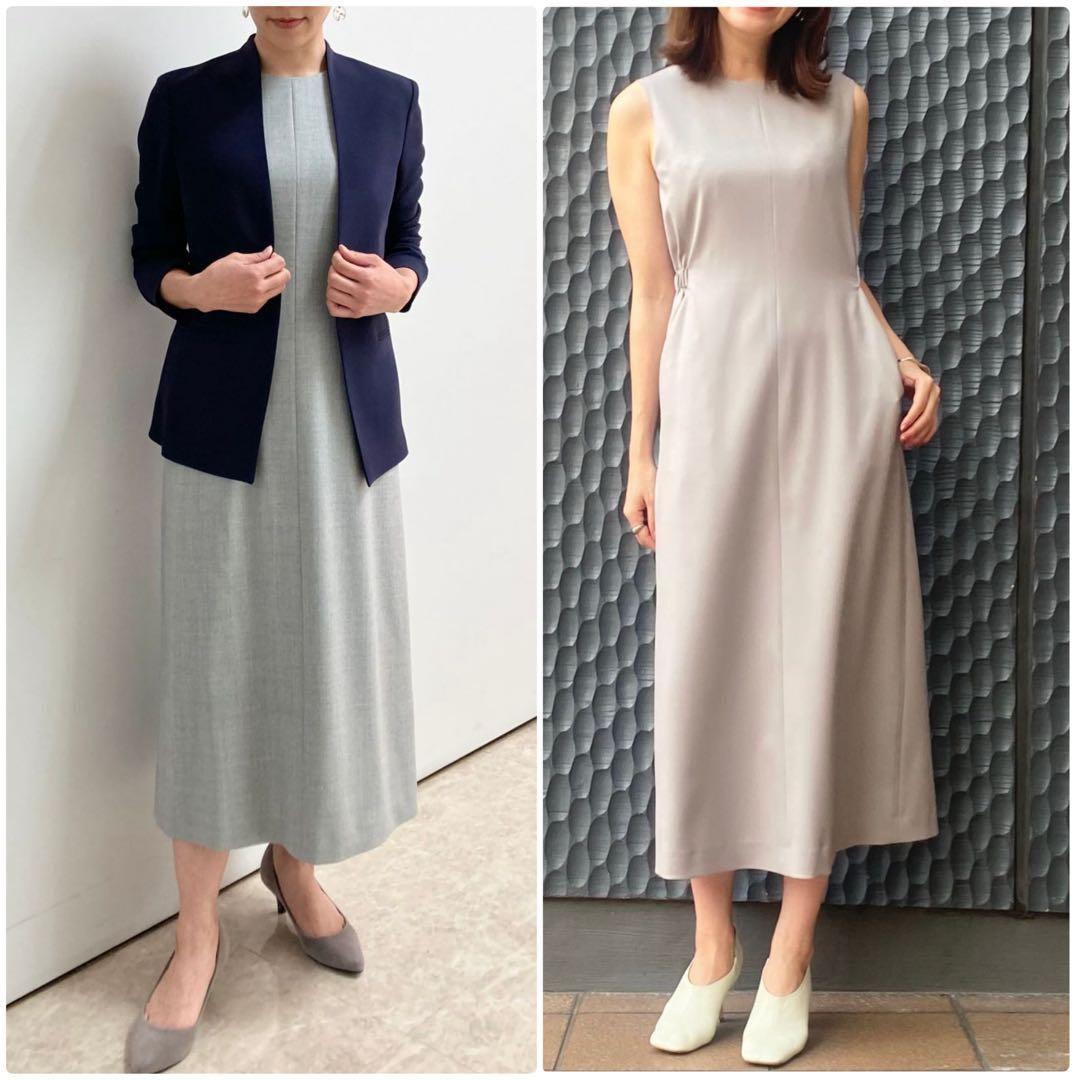 Theory luxe ウール ノースリーブワンピース