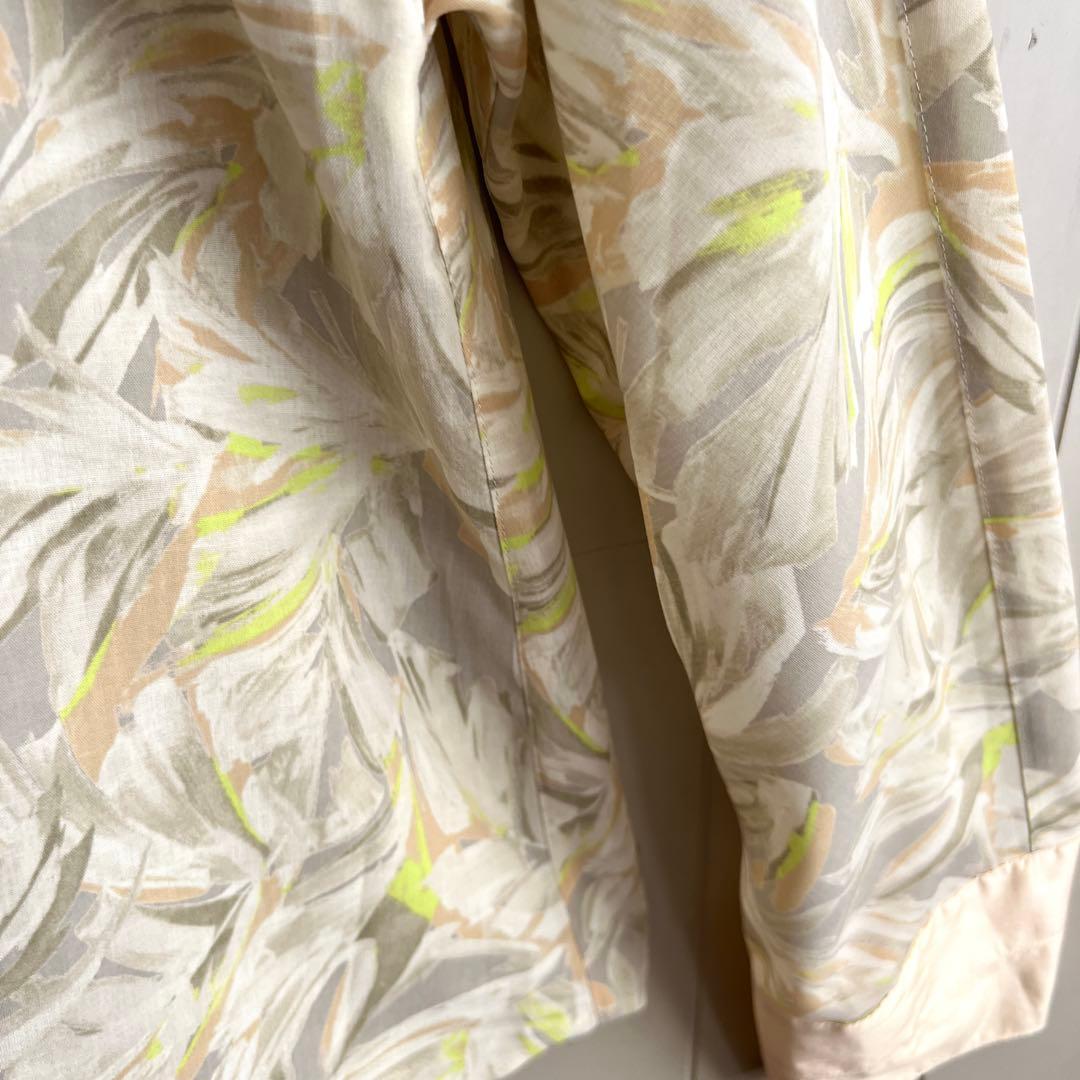 Kagaku様 TODAYFUL トゥデイフル スタンドカラー 総柄シャツ