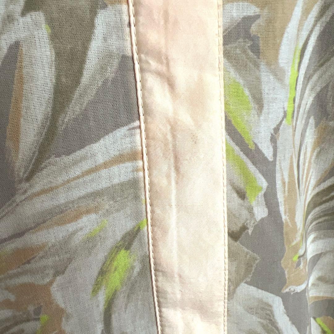 Kagaku様 TODAYFUL トゥデイフル スタンドカラー 総柄シャツ