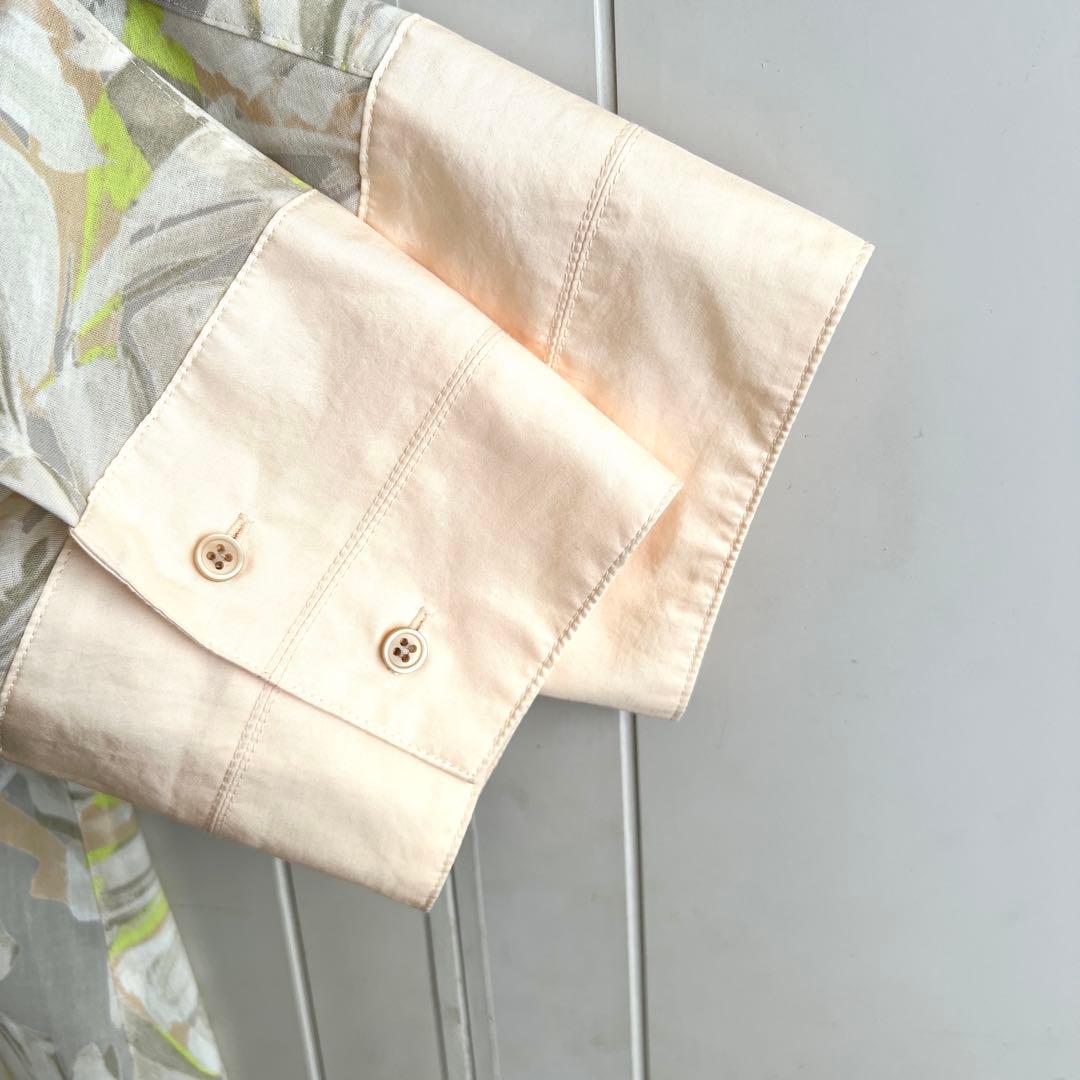 Kagaku様 TODAYFUL トゥデイフル スタンドカラー 総柄シャツ