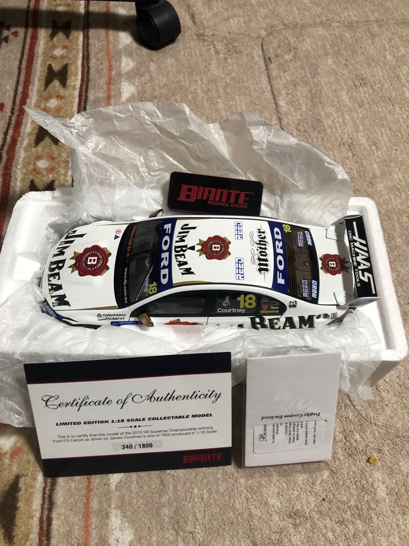 1/18 ミニカー　Jim Beam Racing
