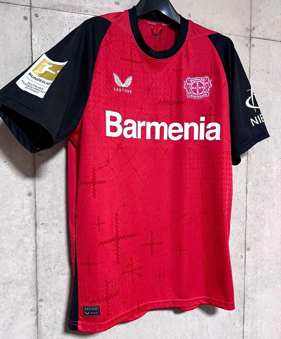 【極美品！】24/25 レバークーゼン ♯10 ヴィルツ【XLサイズ】ホーム