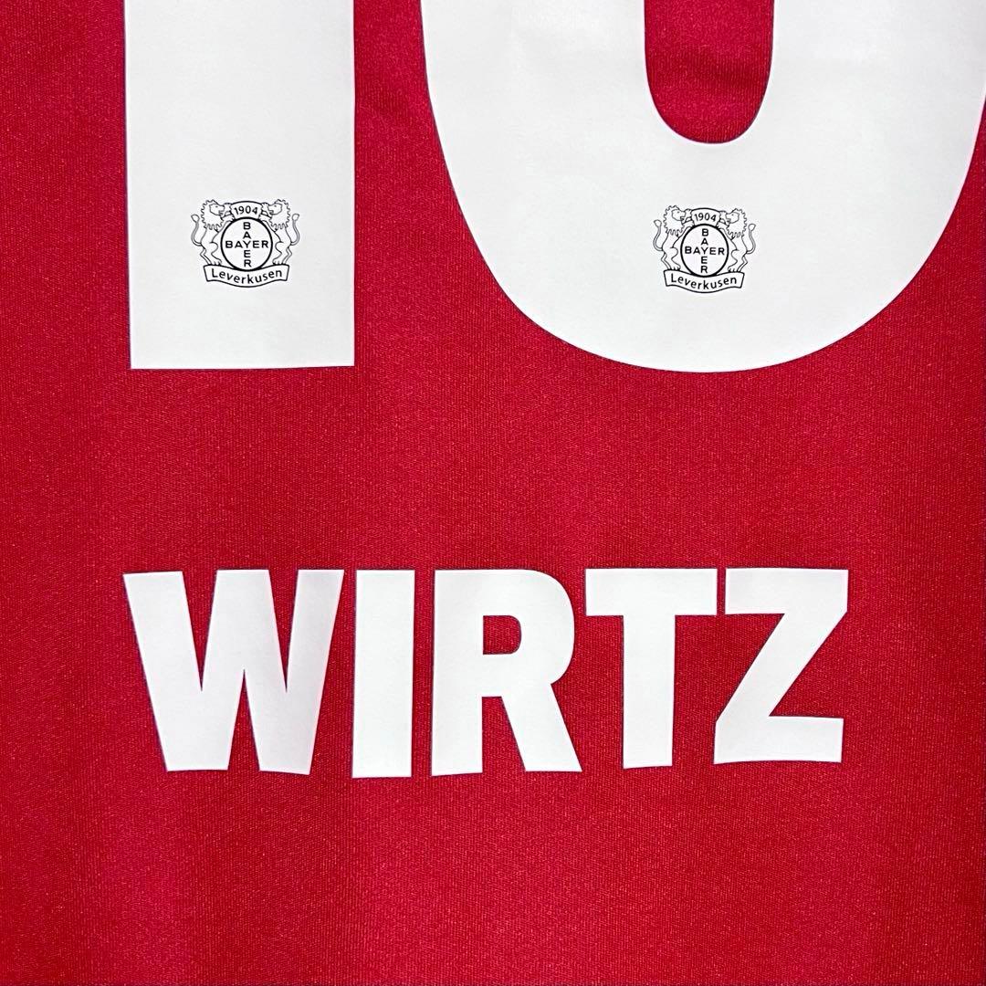 【極美品！】24/25 レバークーゼン ♯10 ヴィルツ【XLサイズ】ホーム