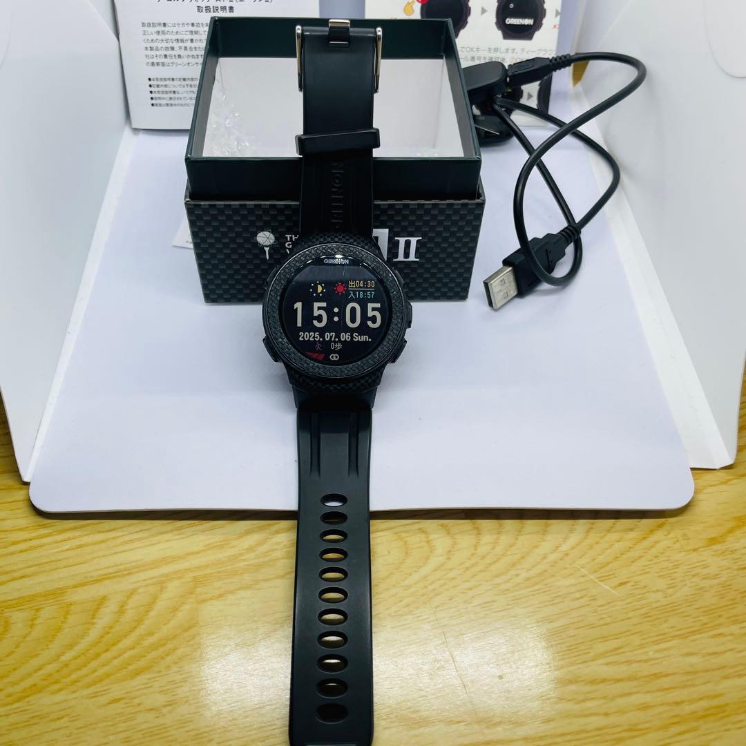 ★美品★GREENON グリーンオン★THE GOLF WATCH A1 II★