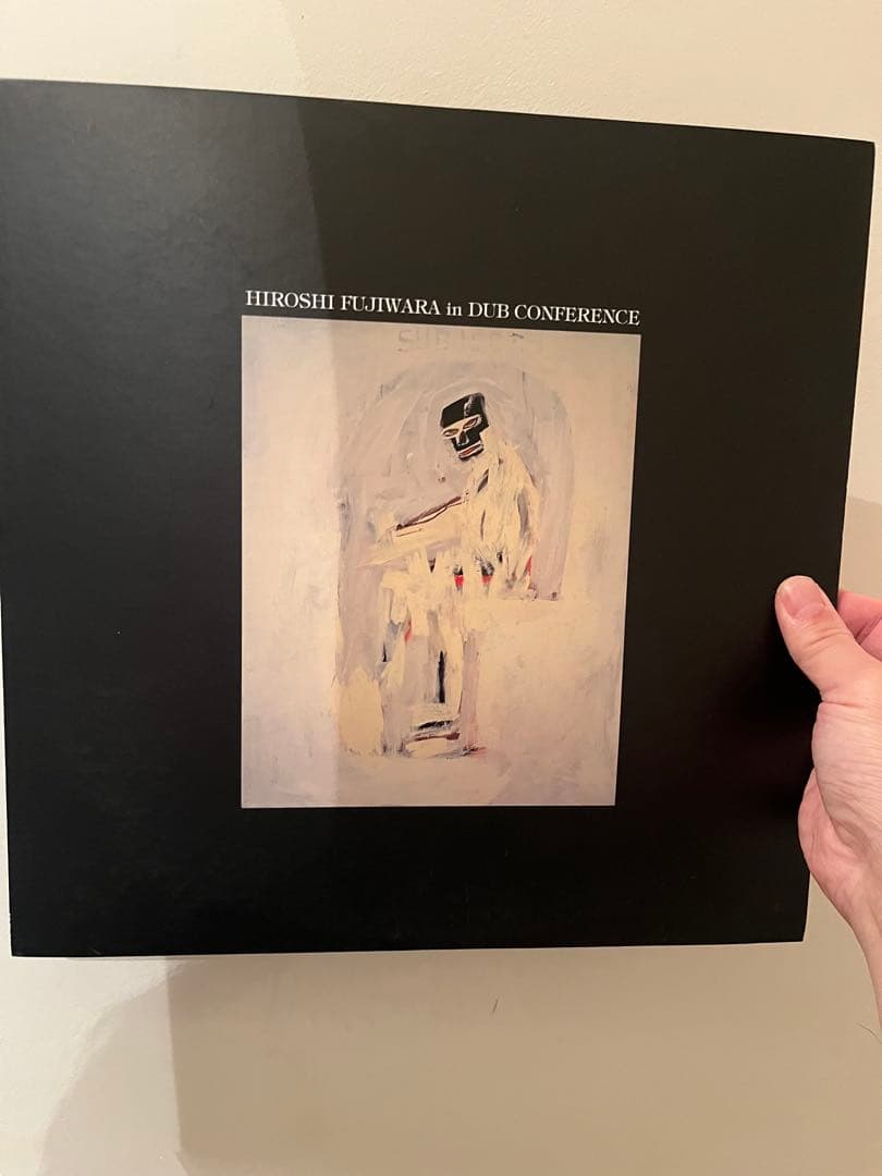 藤原ヒロシ バスキアジャケ　DUB CONFERENCE LP BASQUIAT