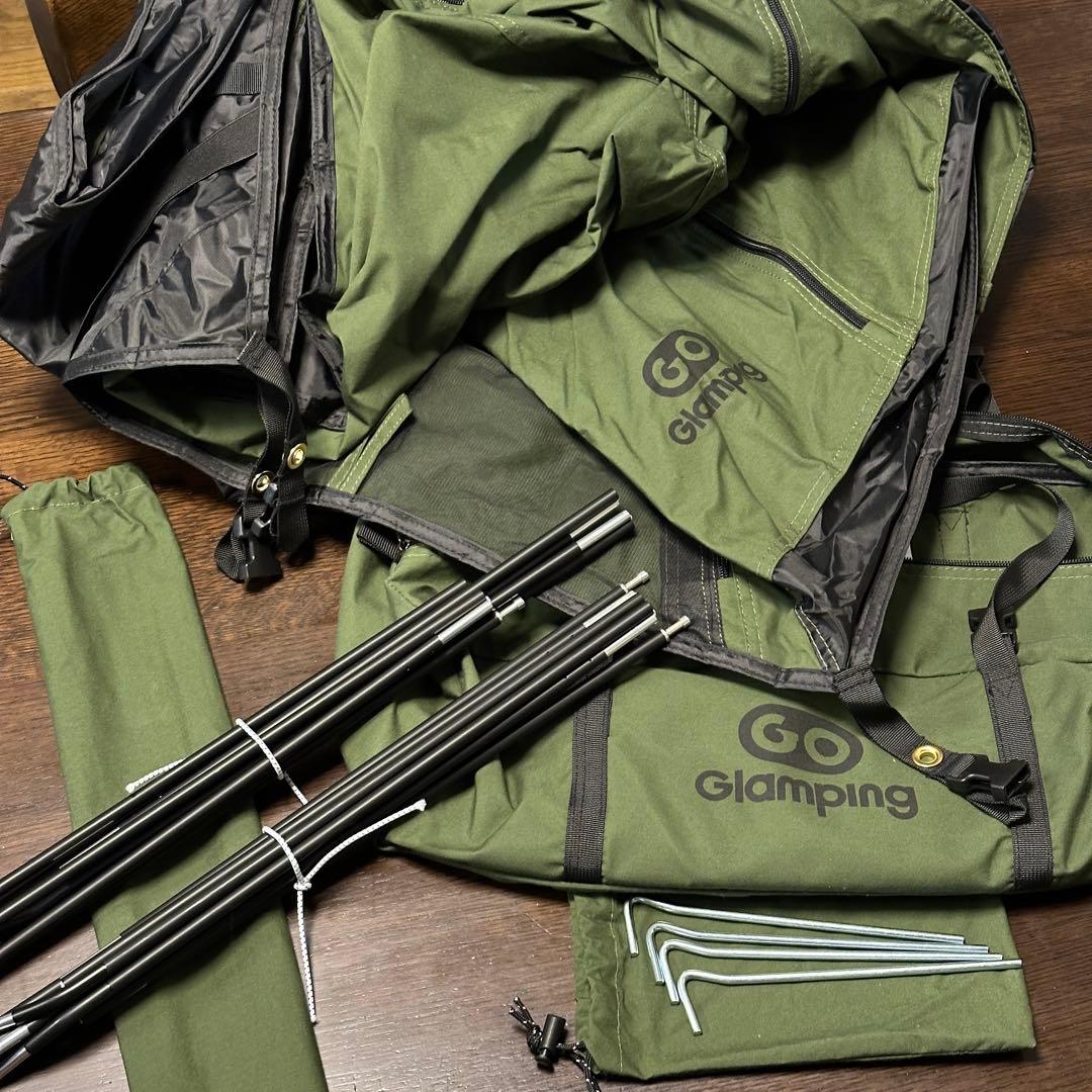 GO Glamping コットテント SKY EYE CTとフライシートのセット