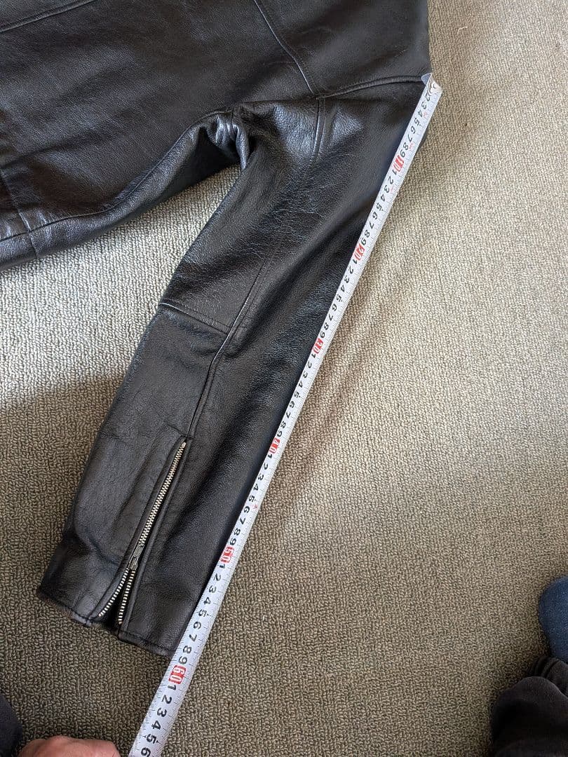 し*ん様 ポールスミスレザージャケット　革ジャン　クロスコンチョカスタム