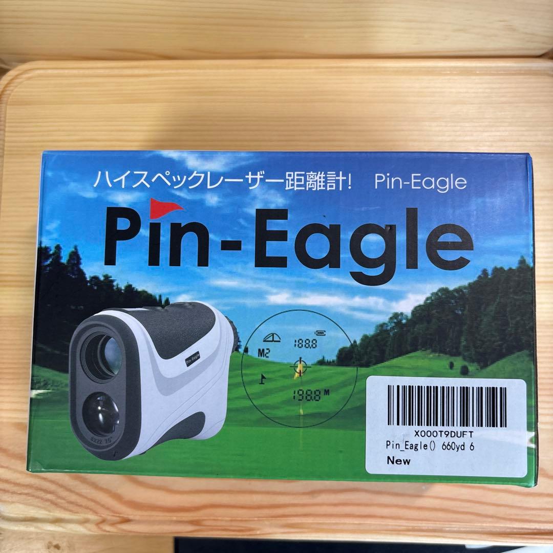 Pin-Eagle ゴルフ用距離計 660yd ハイスペックレーザー距離計