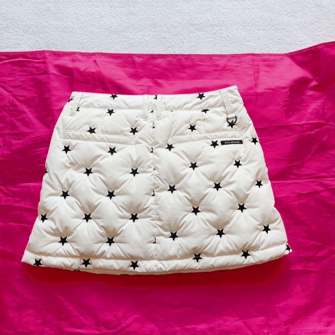 極美品　近年　ジャックバニー　セットアップ　ダウン　ベスト　スカート　星　スター