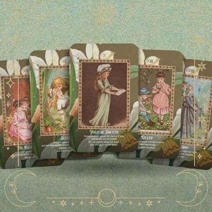 ★絵本画家のビンテージイラスト★Victorian ビクトリア朝タロットカード