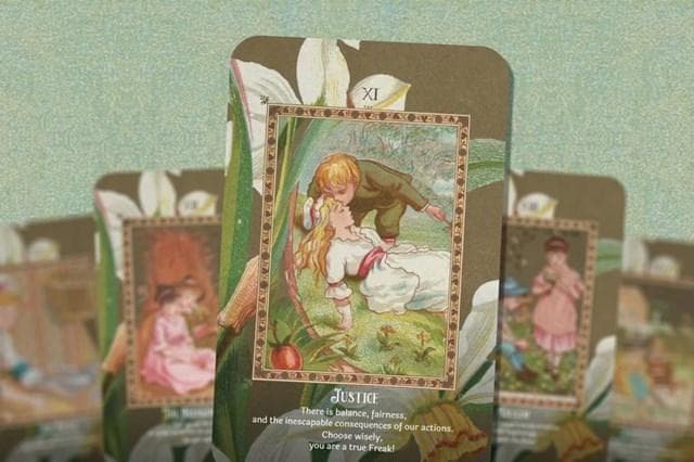 ★絵本画家のビンテージイラスト★Victorian ビクトリア朝タロットカード