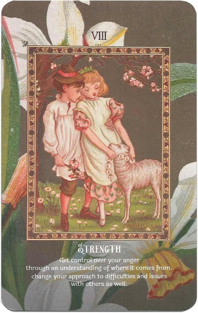 ★絵本画家のビンテージイラスト★Victorian ビクトリア朝タロットカード