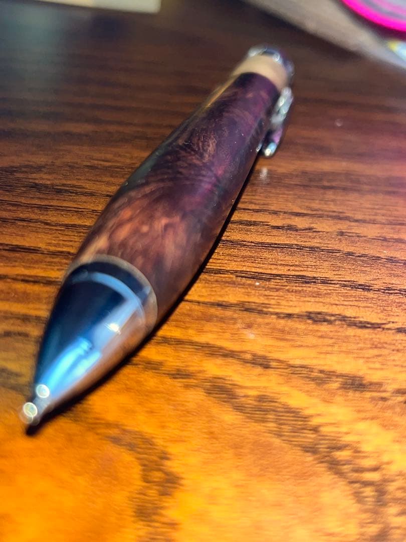 の*じ様 ローズウッド瘤　紫白