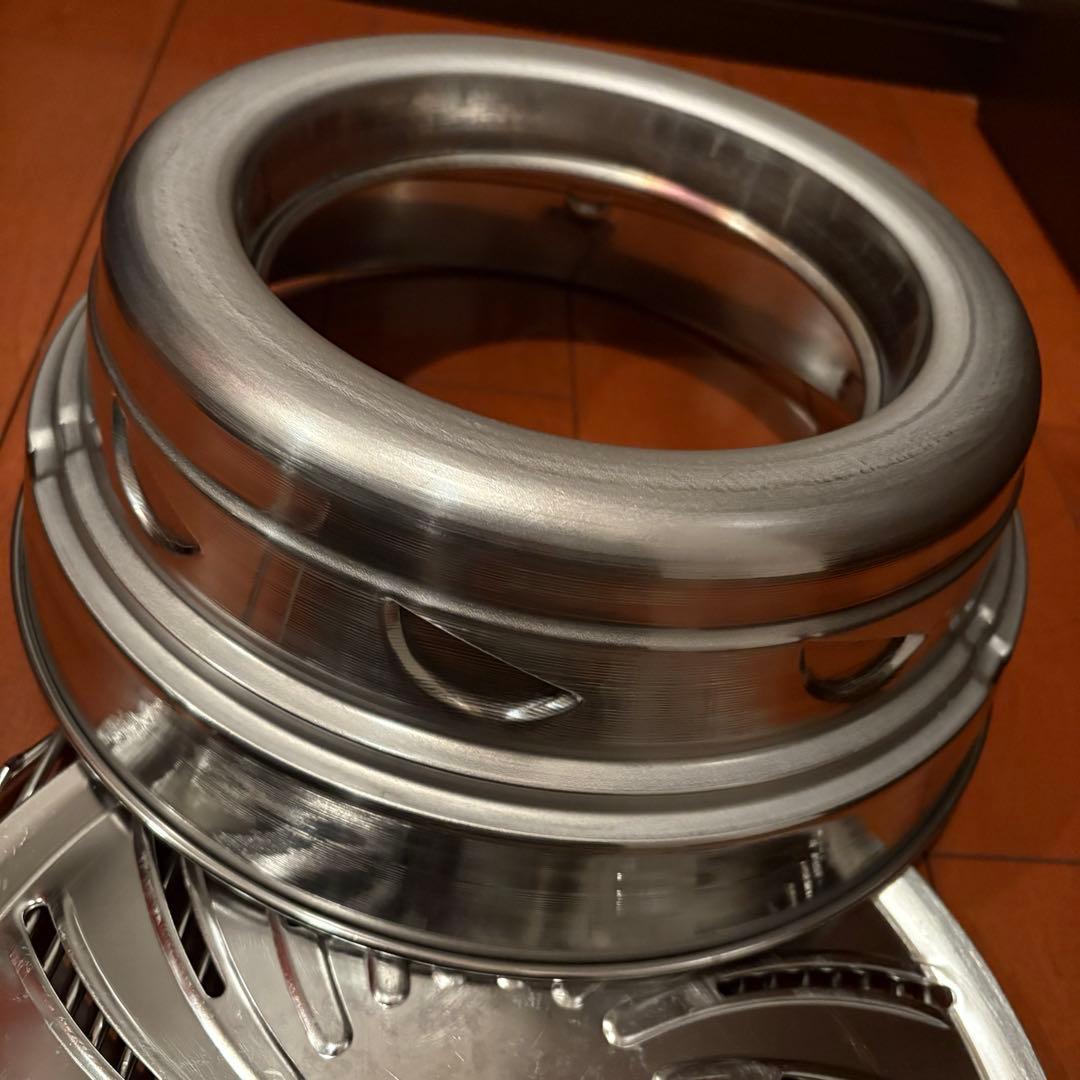 バーベキュー 焼肉 ステンレス製 持ち手付き焼き網 プレート グリル 13セット