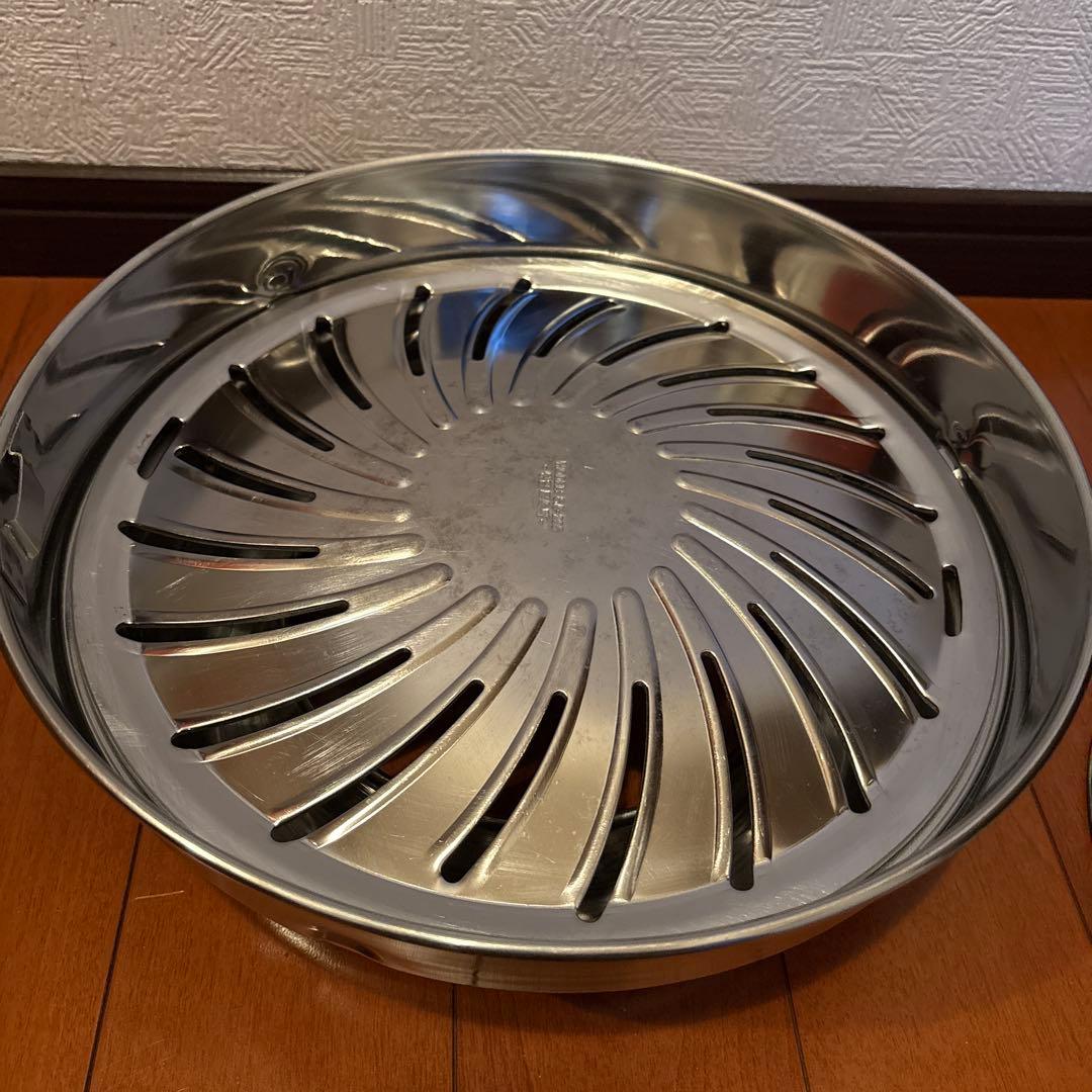 バーベキュー 焼肉 ステンレス製 持ち手付き焼き網 プレート グリル 13セット