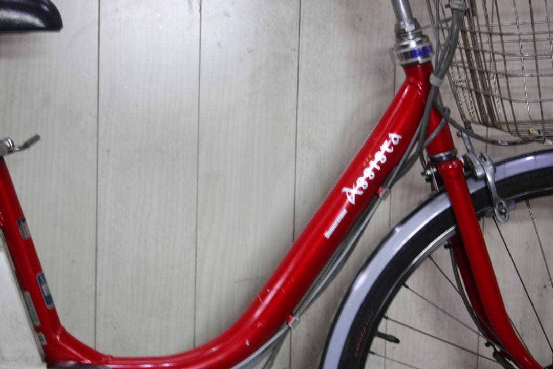 ブリヂストンアシスタA6L41 大容量8.1AH 26インチ 3段 LED 電動