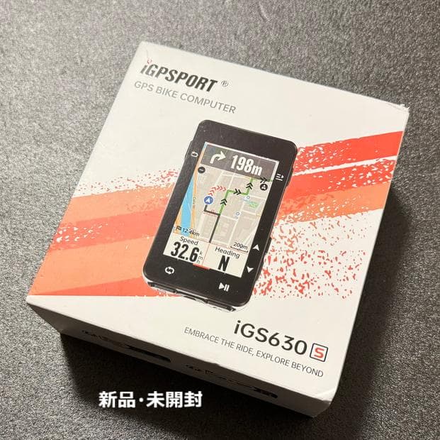 新品未開封【iGPSPORT】iGS630S サイコンセット(ハイグレード仕様）