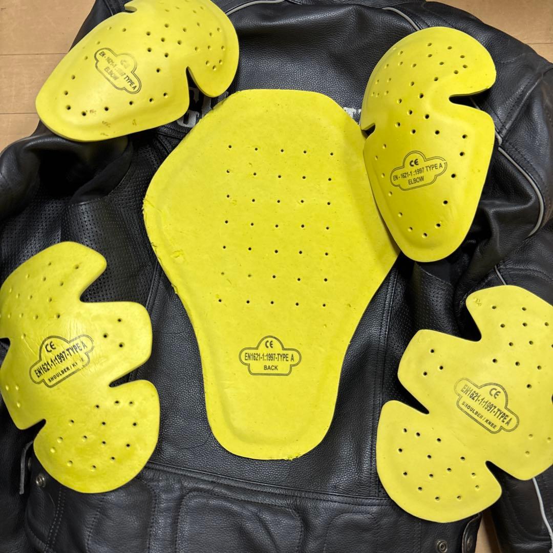 【牛革】上下セット　GOOD LUCK GHOST RIDER レザージャケット