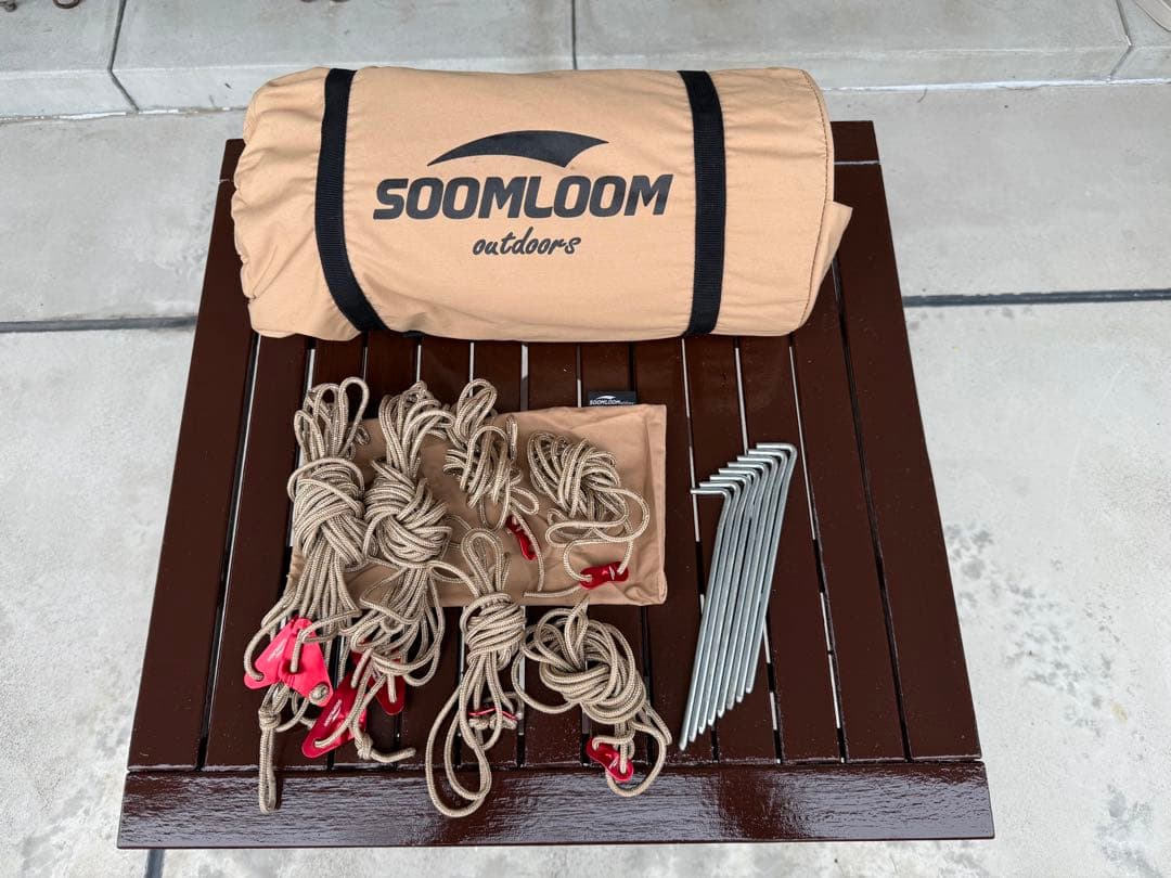 Soomloom ヘキサタープ アルミポール セット品