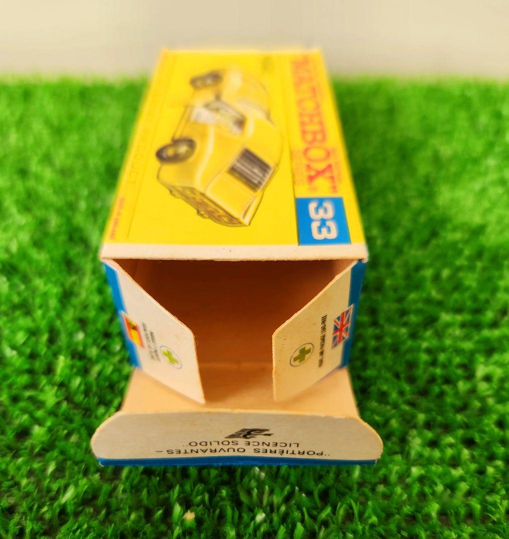 希少品・マッチボックスNo.33ランボルギーニ ミウラ P400 当時物 レトロ