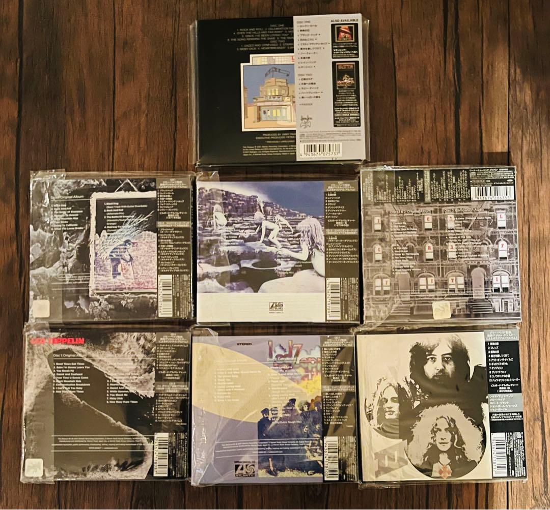 LED ZEPPELIN /リマスターデラックスエディション盤7枚セット