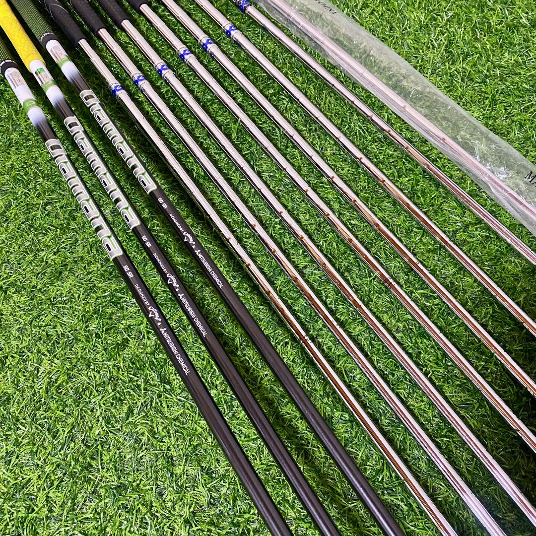 キャロウェイ エピックスピード X20 ゴルフセット 左 11本 レフティ SR