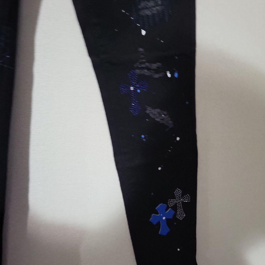 クロス デニム ブラック ラインストーン USdrip UKdrip