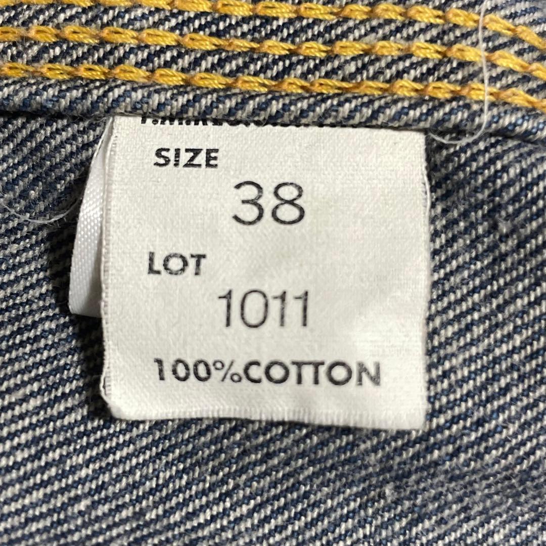 レア 白タグ 濃紺 Lee 復刻1st デニムジャケット 1011 cowboy