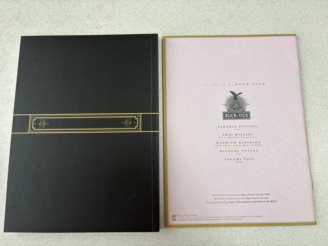 【美品】初回限定版BUCK-TICK CATALOGUE