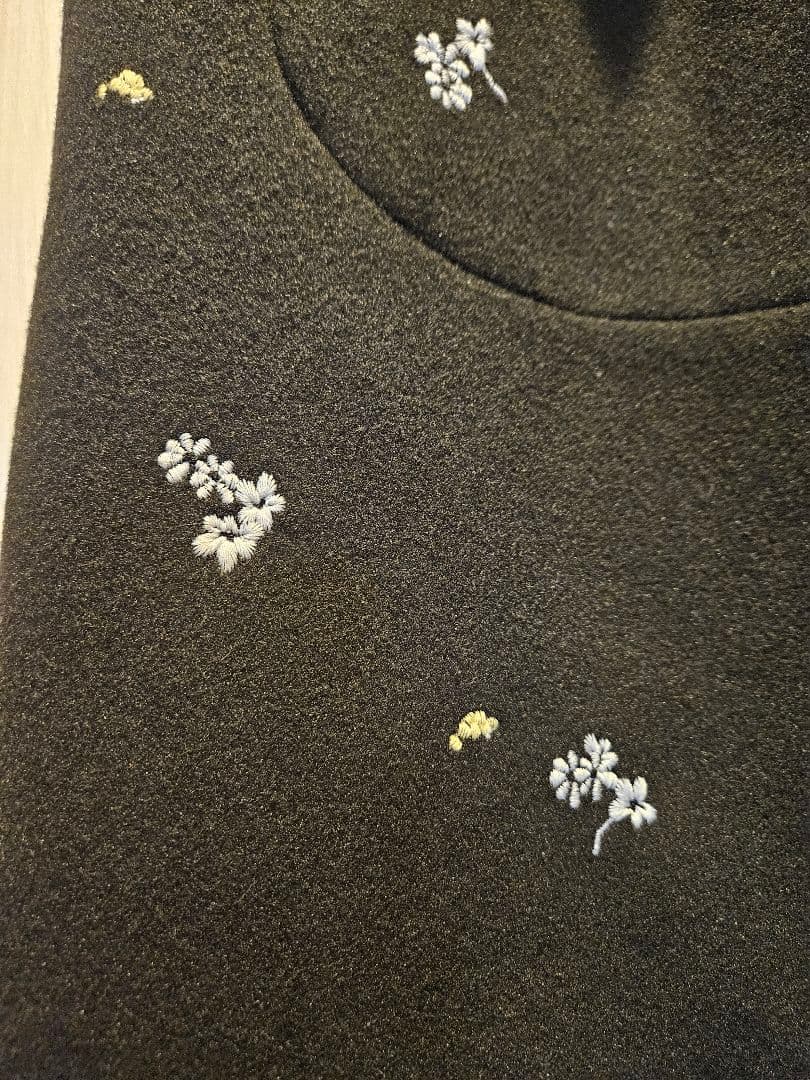 ドノバン　フローレットジレ　ブラック　2way　ブーケデザイン　Aライン