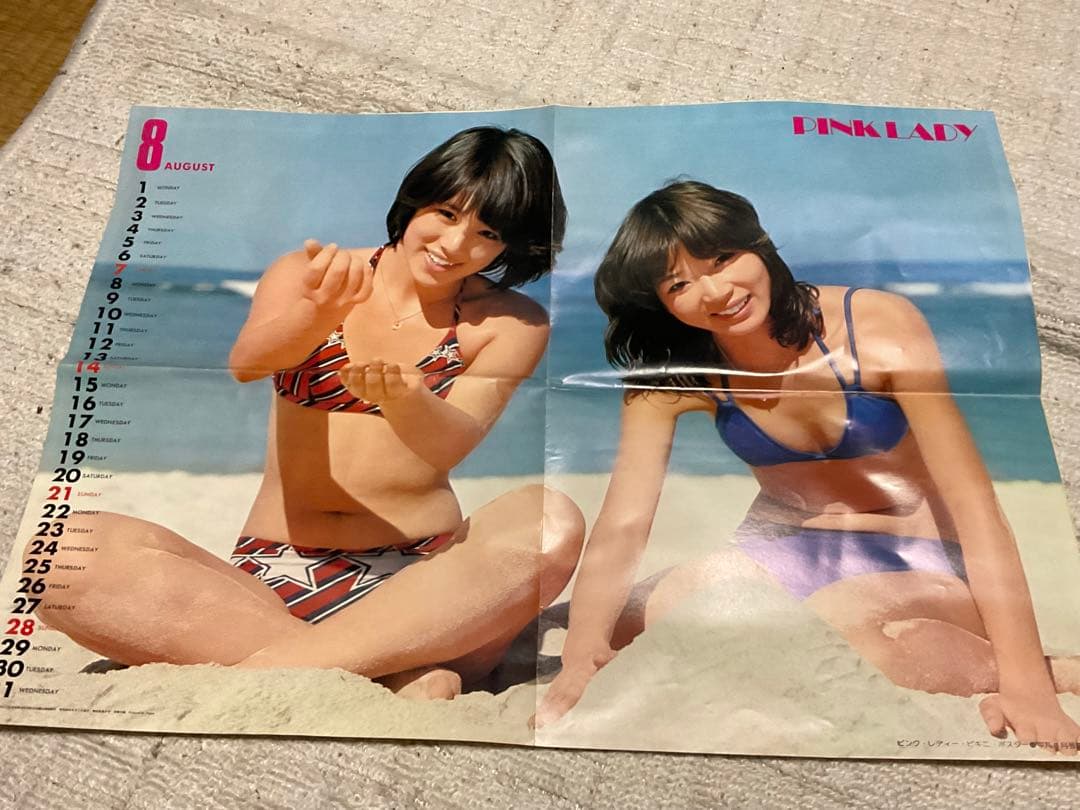 1977年／平凡8月号。表紙／郷ひろみとビューティーペア。【付録付き完品　美品】