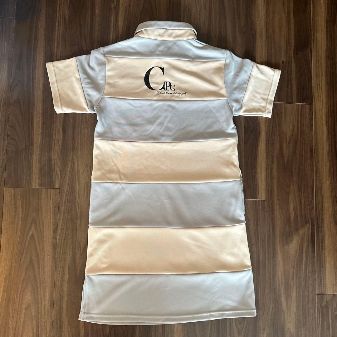 CPG ストライプポロワンピース レディース