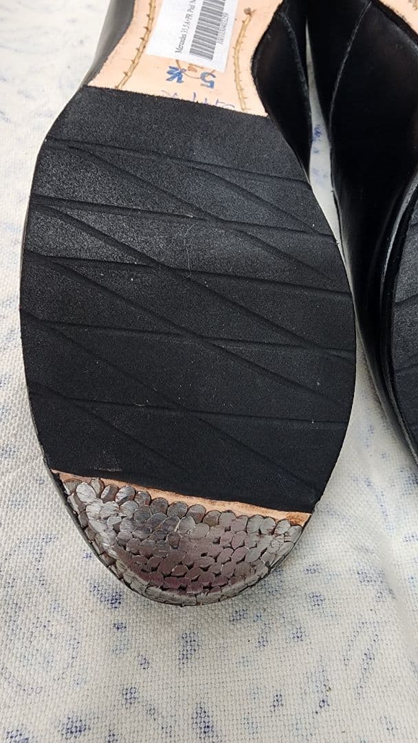 Senovilla フラメンコシューズ 黒新品　35(1/2)