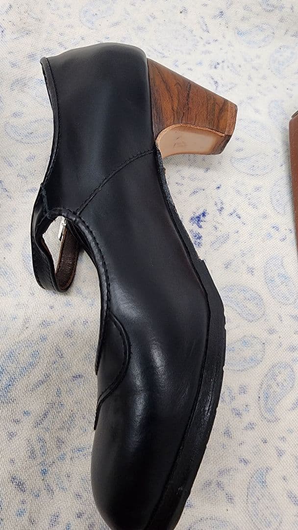 Senovilla フラメンコシューズ 黒新品　35(1/2)
