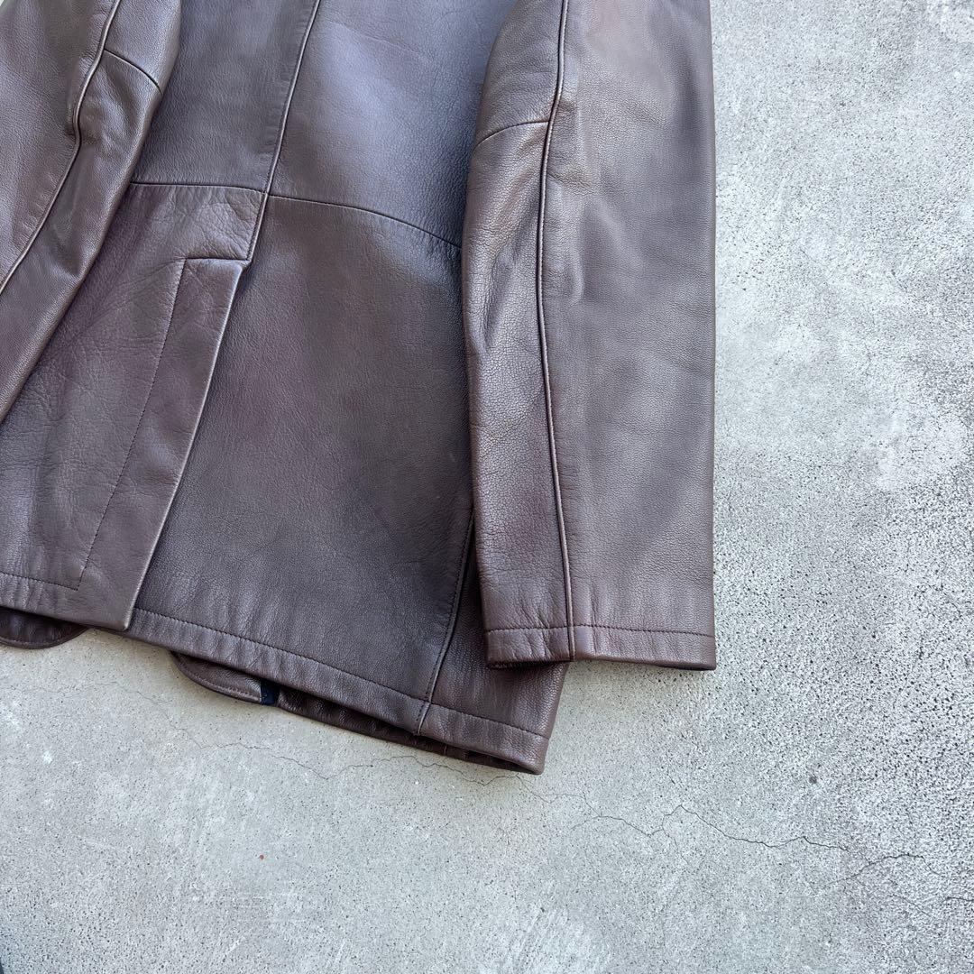 00s gb sportゴールデンベアUSA製 レザーテーラードジャケット