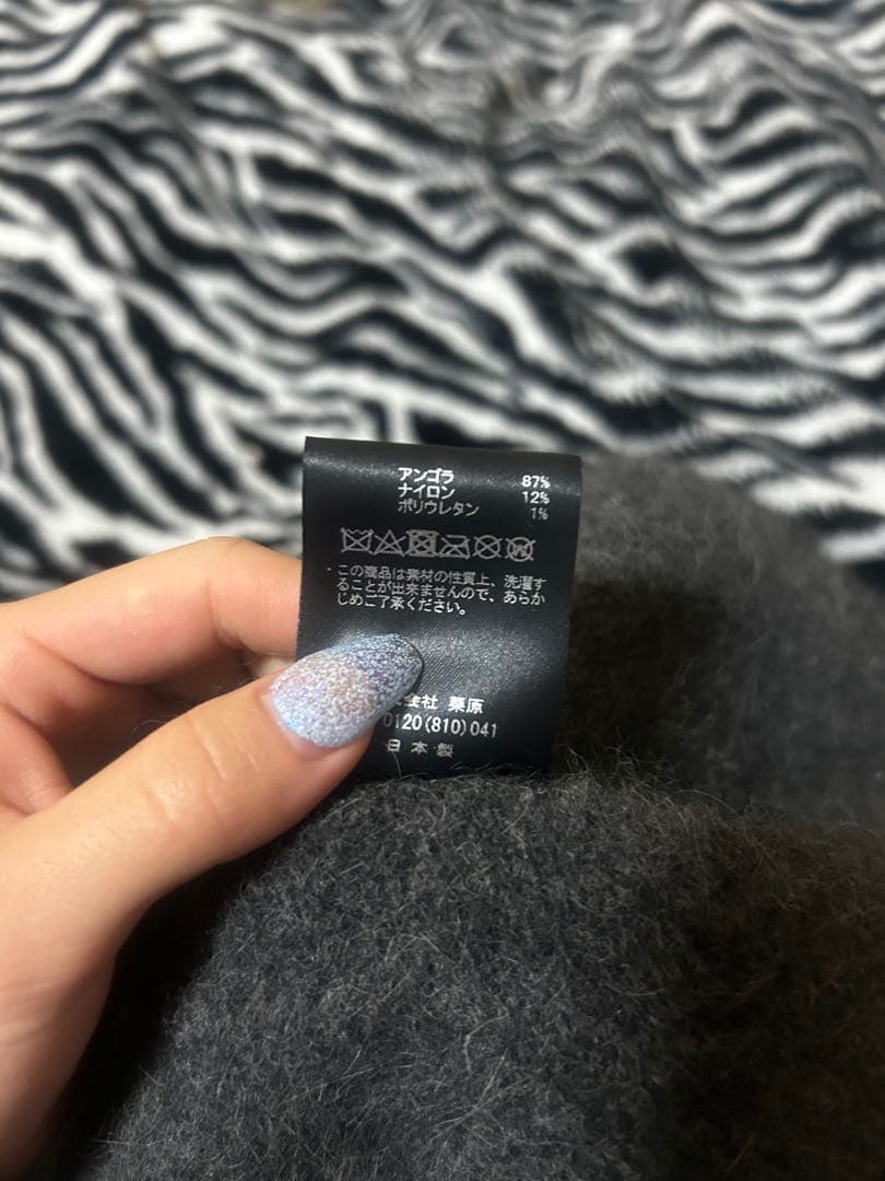 Chapeaud'O アンゴラ ベレー ビーニー【最終値下げ】