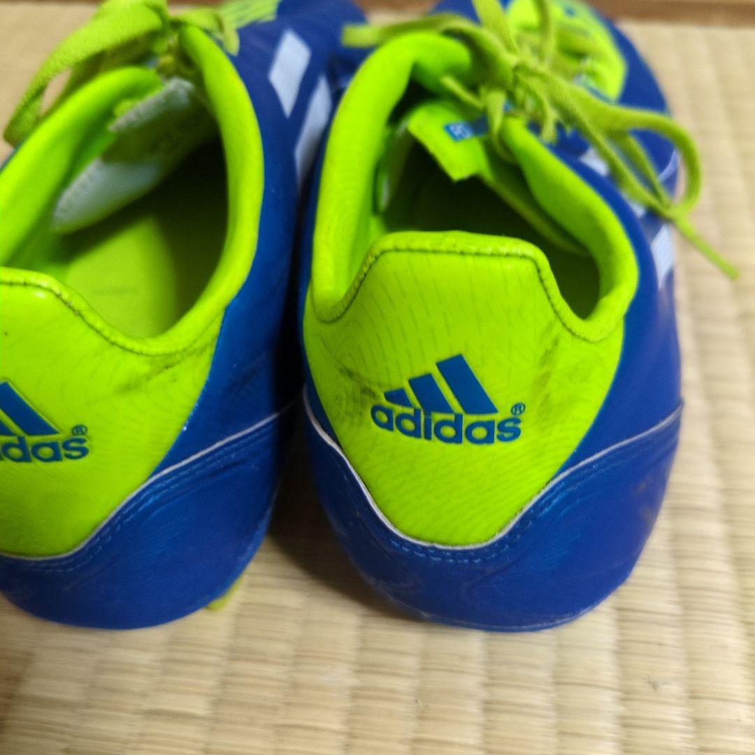 adidas F50 スパイクシューズ 青/緑