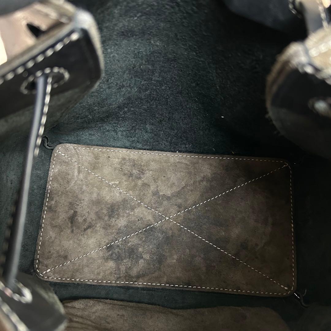 【良品】　土屋鞄　ディアリオ　トートバッグ　レザー　黒　肩掛け◎　自立◎